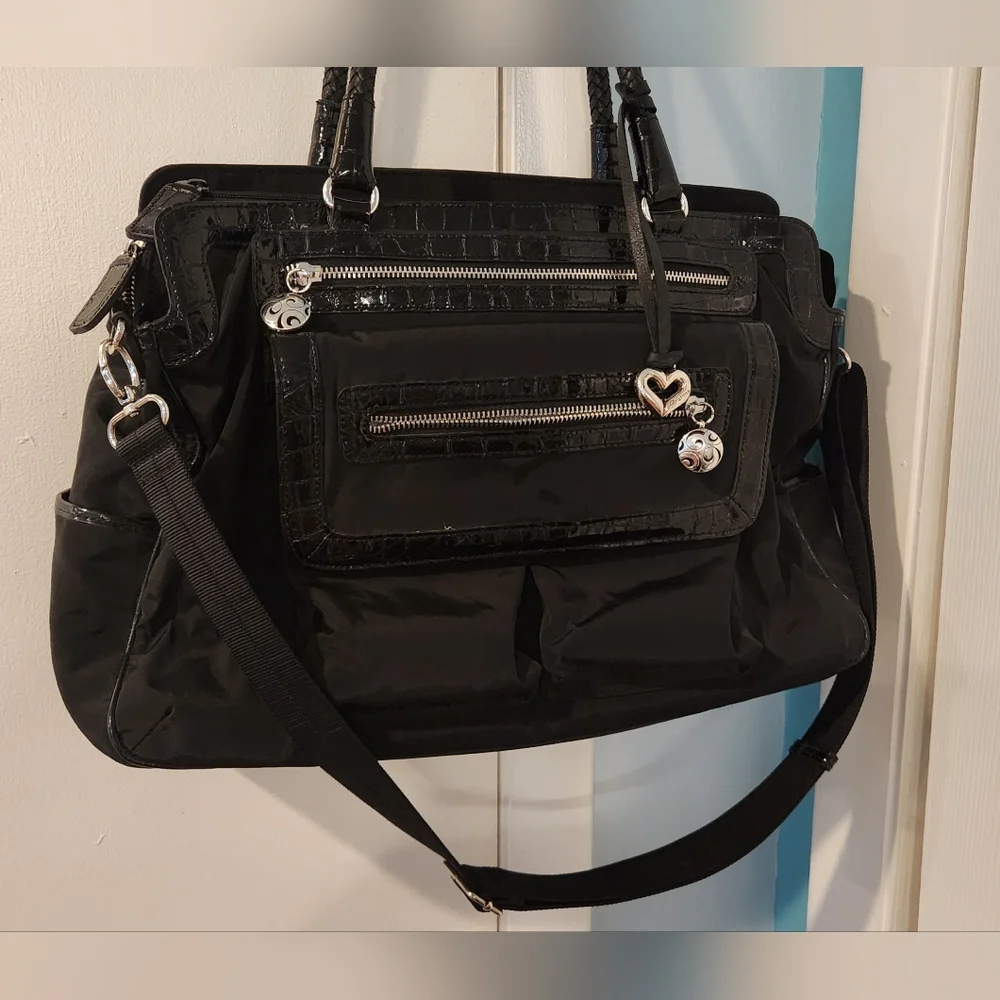 Brighton Maxwell Smart Tote Nylon/Leather - Picture 2 of 13